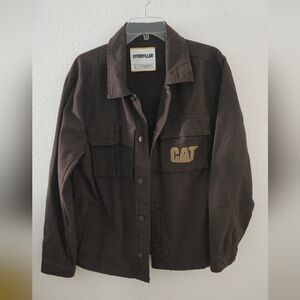 Caterpillar Dark Brown Utility Jacket SZ L